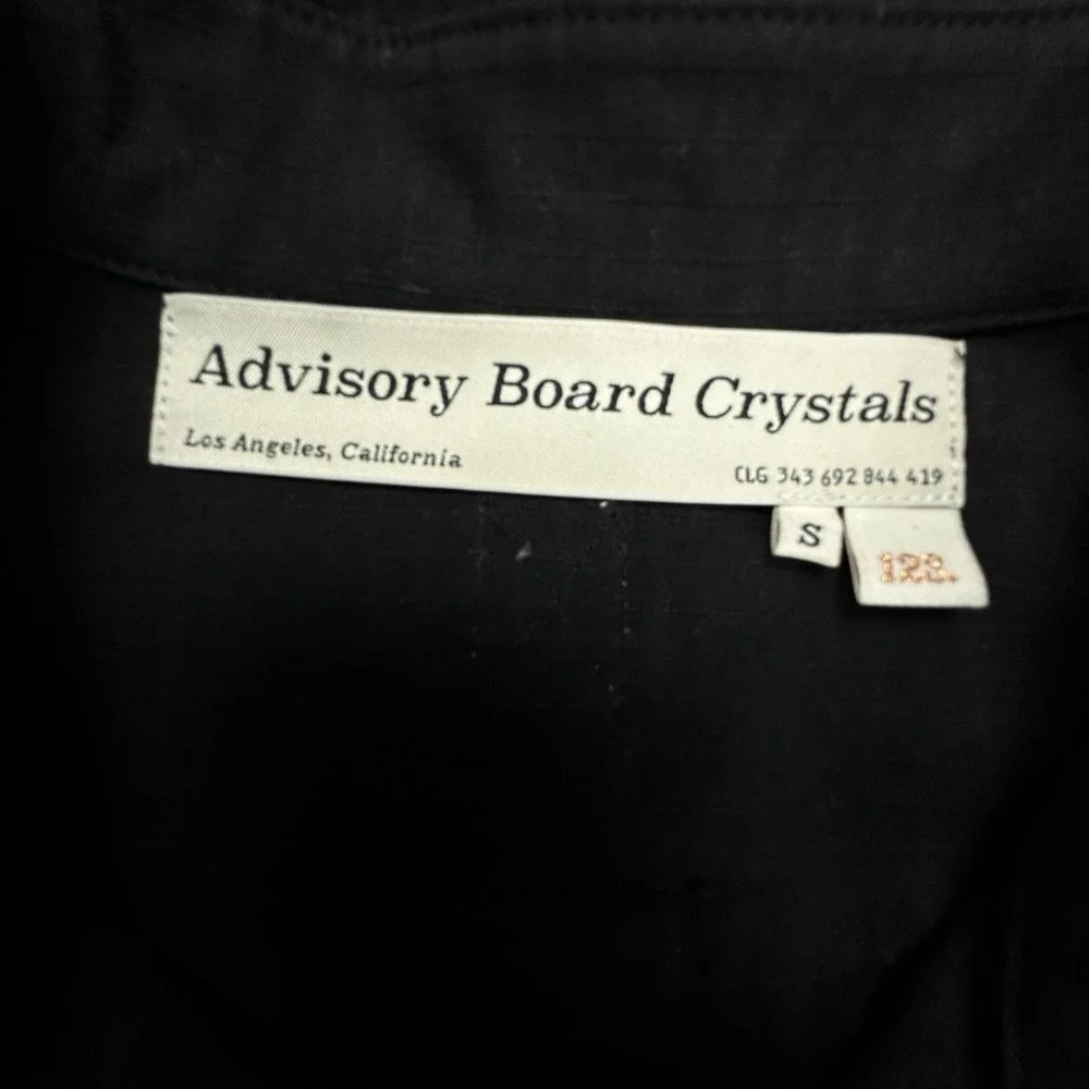 Advisory Board Crystals Cotton Ripstop Studio Chore Work Shirt Jacket Anthracite